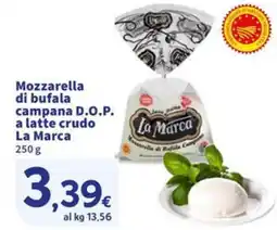 Sigma Mozzarella di bufala campana D.O.P. La Marca offerta