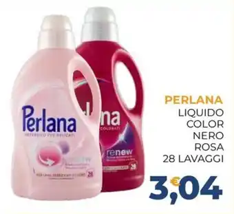 Perlana liquido color nero rosa
