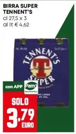 Pam Birra Super Tennent's offerta
