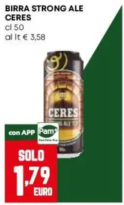 Pam Birra strong ale Ceres offerta