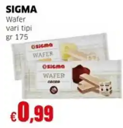Mercati Alimentari Sigma wafer offerta