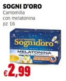 Mercati Alimentari Sognidoro Camomilla con melatonina offerta