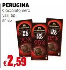 Mercati Alimentari Perugina Cioccolato nero offerta