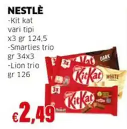 Mercati Alimentari Kit kat vari tipi offerta