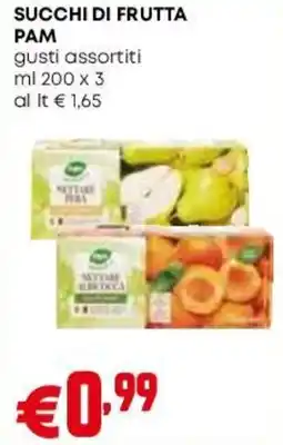 Pam Succhi di frutta Pam offerta