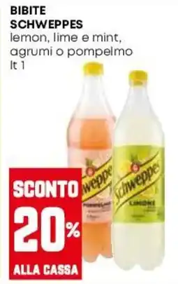 Pam Bibite Schweppes offerta