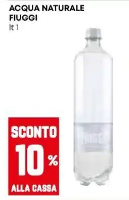 Pam Acqua naturale Fiuggi offerta