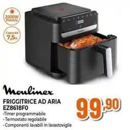 Expert Moulinex friggitrice ad aria offerta