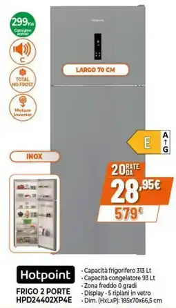 Expert Hotpoint frigo 2 porte offerta