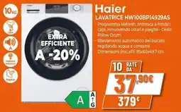 Expert Haier Lavatrice HW100BP14929AS offerta