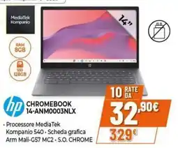 Expert hp CHROMEBOOK 14-ANM0003NLX offerta