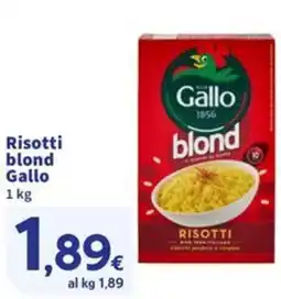 Sigma Risotti blond Gallo offerta