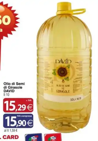 Olio di Semi di Girasole DAVID