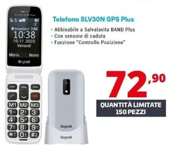 Comet Telefono SLV30N GPS Plus Beghelli offerta
