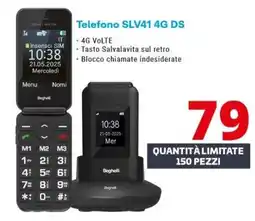 Comet Telefono SLV41 4G DS Bghelli offerta
