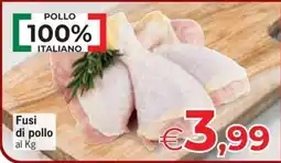 Eurospar Fusi di pollo offerta