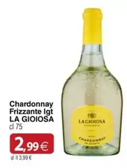 Docks Cash&Carry Chardonnay Frizzante Igt La Gioiosa offerta