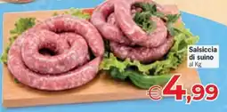 Eurospar Salsiccia di suino offerta