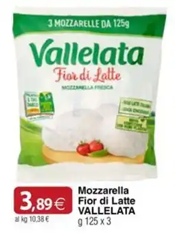 Docks Cash&Carry Mozzarella Fior di Latte Vallelata offerta