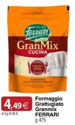 Docks Cash&Carry Formaggio Grattugiato Granmix Ferrari offerta