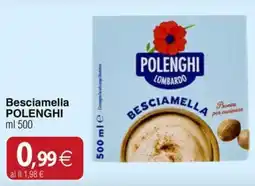 Docks Cash&Carry Besciamella Polenghi offerta