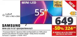 Comet Samsung Mini LED TV 55" offerta