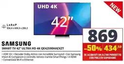 Comet Samsung Smart TV 42" Ultra HD 4K offerta