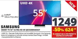Comet Samsung Smart TV 55" Ultra HD 4K offerta