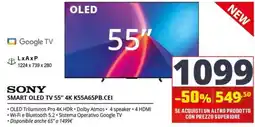 Comet Sony Smart OLED TV 55" offerta