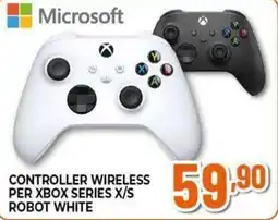 Expert Microsoft Controller Wireless per Xbox Series X/S Robot White offerta