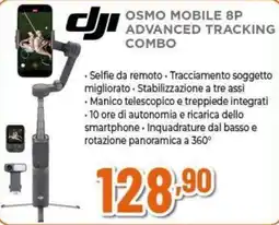 Expert DJI Osmo Mobile 8P Advanced Tracking Combo offerta