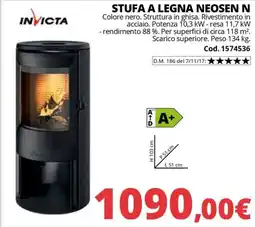 Brico Io Stufa a legna Neosen N Invicta offerta