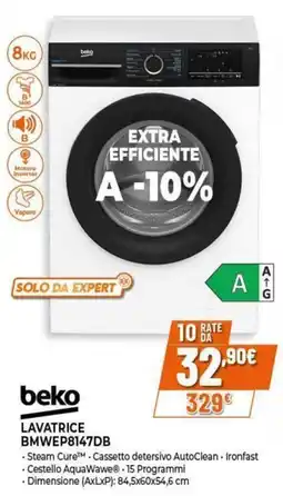 Expert Lavatrice Beko BMWEP8147DB offerta