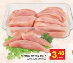 Centro Commerciale Discount Filetti di petto di pollo offerta