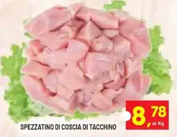 Centro Commerciale Discount Spezzatino di coscia di tacchino offerta