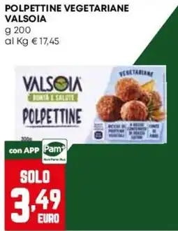 Pam Polpette vegetarie Valsòia offerta