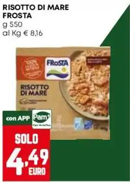 Pam Risotto di mare Frosta offerta