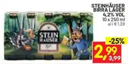 Centro Commerciale Discount Steinhäuser birra lager offerta