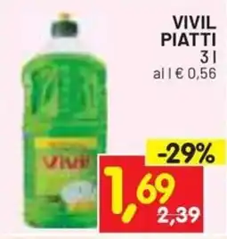 Centro Commerciale Discount Vivil piatti offerta