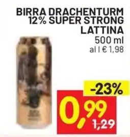 Centro Commerciale Discount Birra Drachenturm offerta
