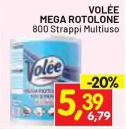 Centro Commerciale Discount Volée Mega Rotolone offerta