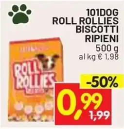 Centro Commerciale Discount Roll Rollys biscotti ripieni offerta