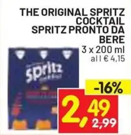 Centro Commerciale Discount Spritz pronto da bere offerta