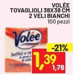 Centro Commerciale Discount Tovaglioli Volée offerta
