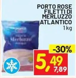 Centro Commerciale Discount Porto Rose filetti di merluzzo atlantico offerta