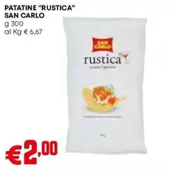 Pam Patatine Rustica San Carlo offerta