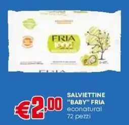Pam Salviettine "Baby" Fria econatural offerta