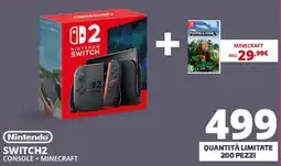 Comet Nintendo Switch 2 Console + Minecraft offerta