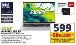 Comet Acer Aspire Lite 15 offerta