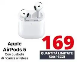 Comet Apple AirPods 5 offerta
